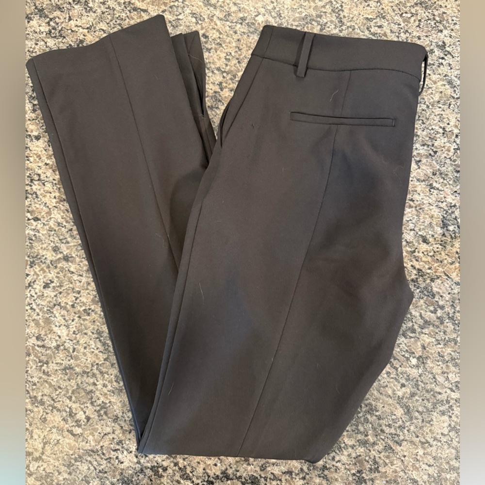 Express women’s black editor skyscraper mid rise